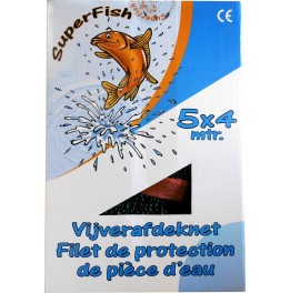 Rede de proteção Superfish 3x4 m + 10 estacas