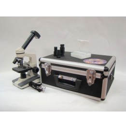 Microscópio portátil + câmara e software