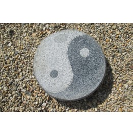Laje redonda em granito para decoração (caminho japonês)