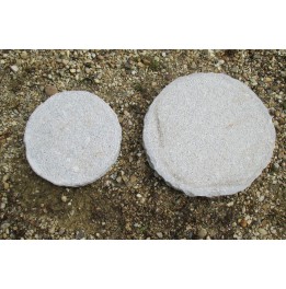 Laje redonda em granito para decoração (caminho japonês)