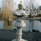 Lanterna Kasuga granito decoração (altura: 150 cm)